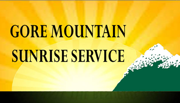 Sunrise Service on Gore Mountain